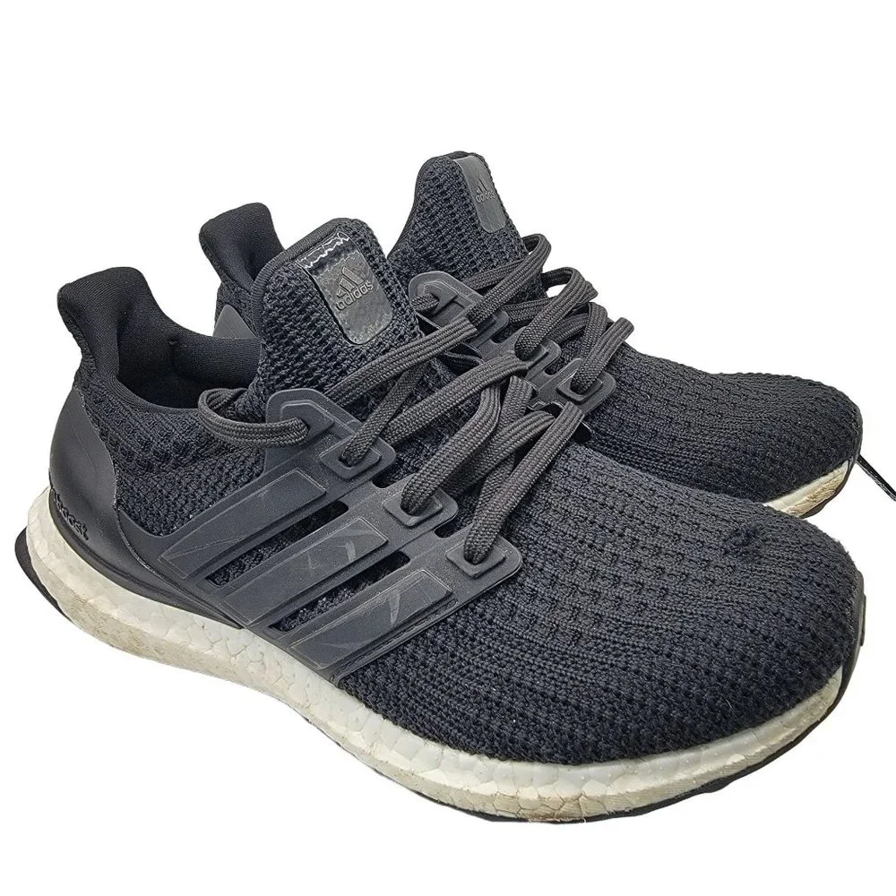 Adidas UltraBoost 4.0 DNA Womens 6 Black Running Shoes Primeblue - FV9123